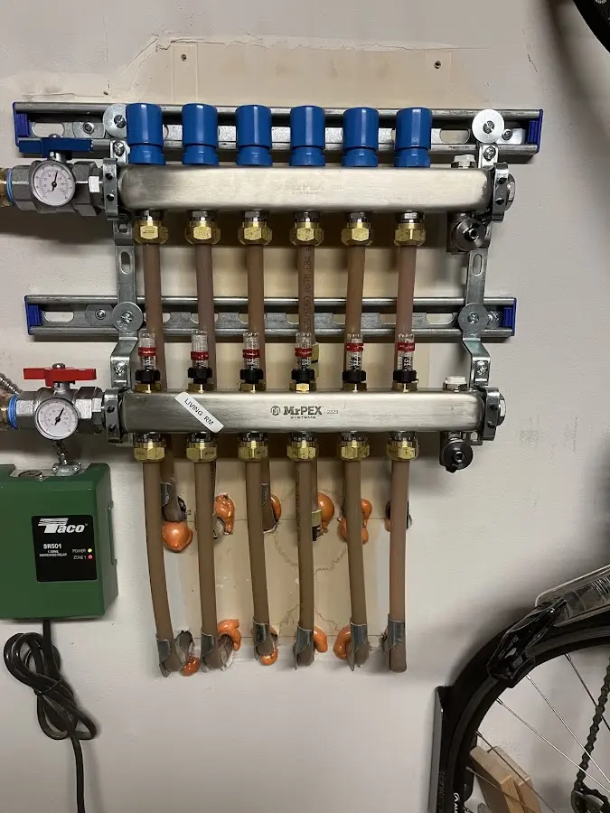 Plumber performing Sink Repair at a residential property in Stowe